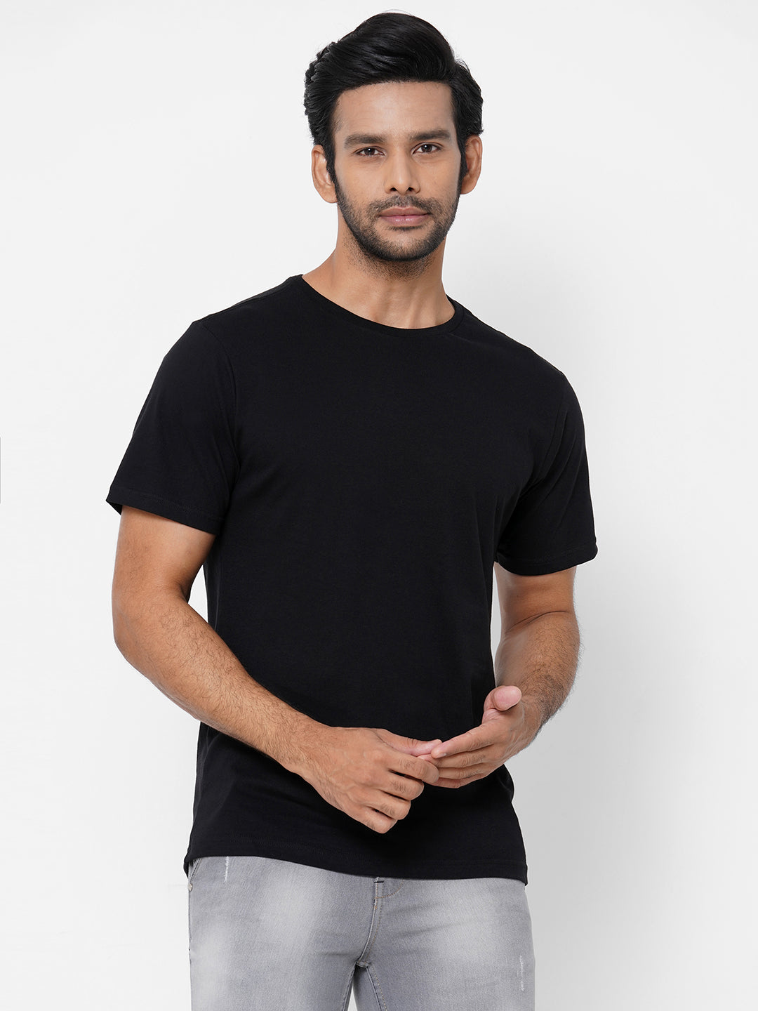 Casual Black Tshirt Outfit Men Buy Men's Cotton Casual Wear