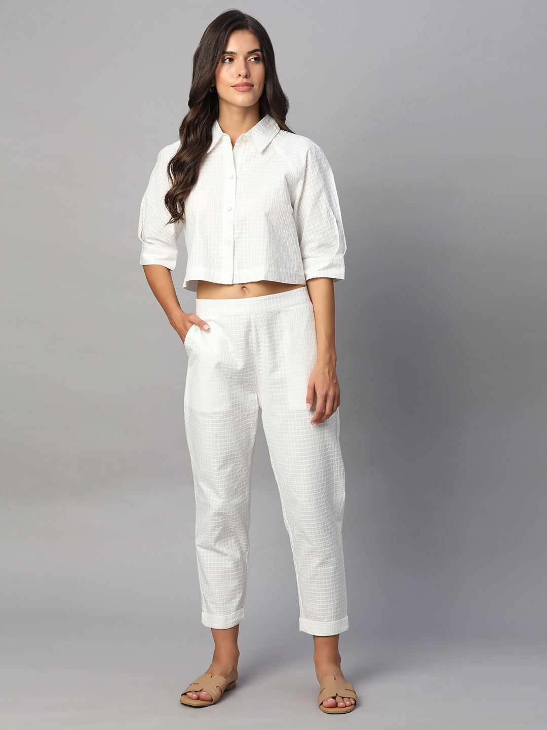 Buy Women's 100% Cotton Casual Wear Regular Fit Pants|Cottonworld