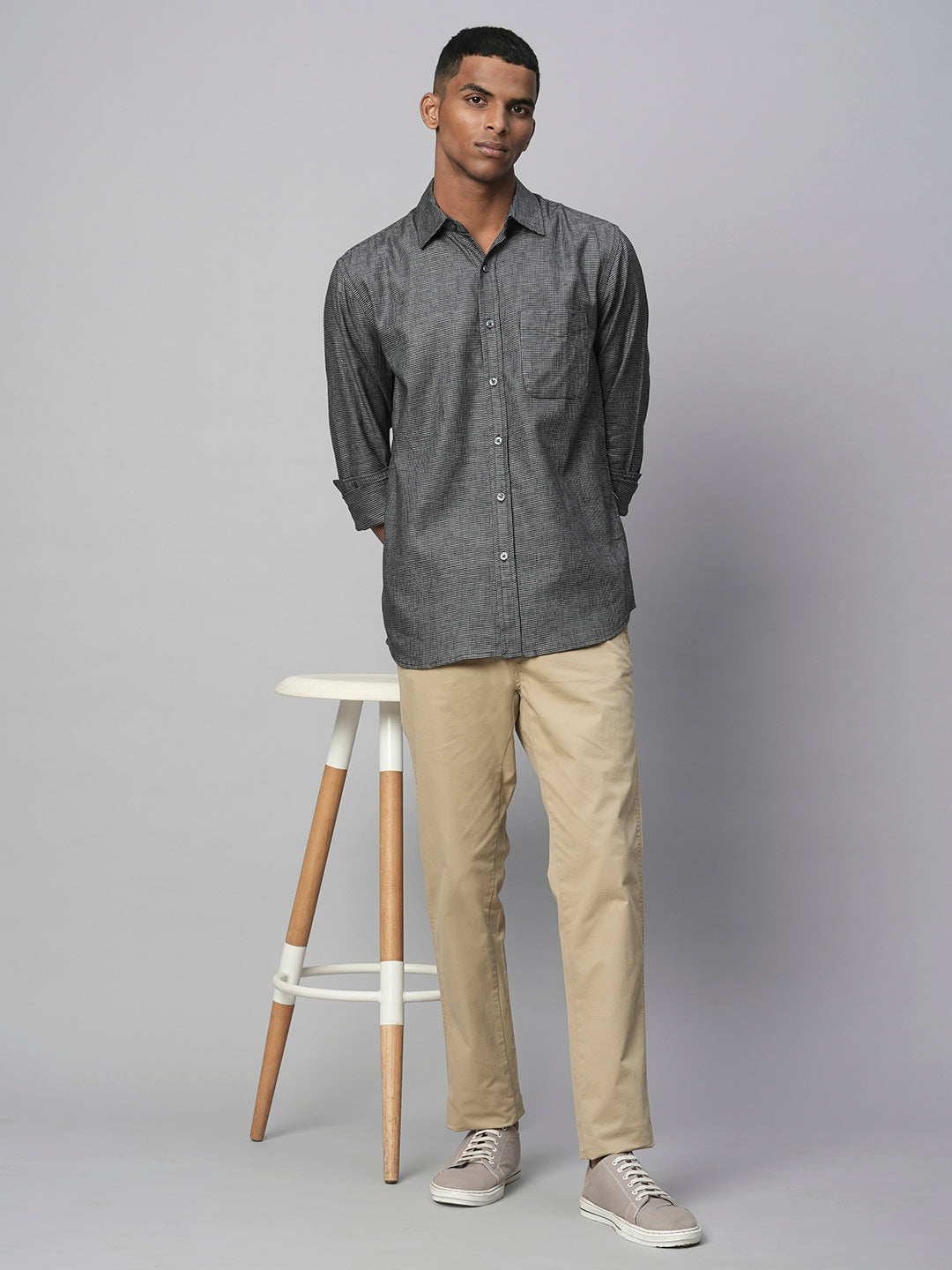 RSQ Check Khakis & Chinos for Men