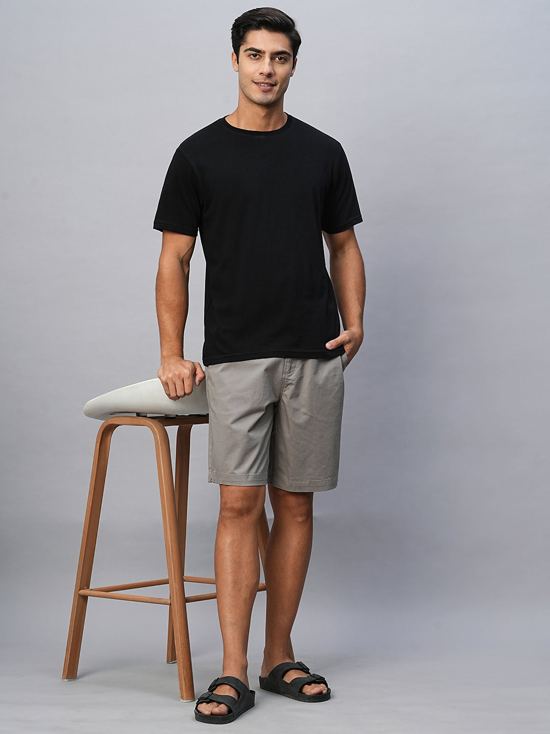 Buy Men's Cotton Lycra Casual Wear Regular Fit Shorts|Cottonworld