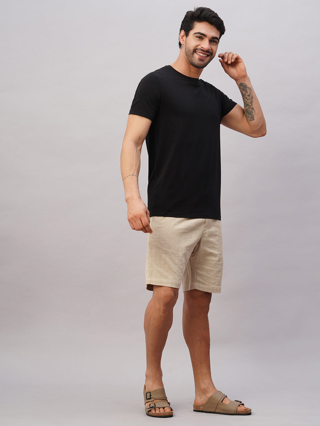 Buy Men's Cotton Casual Wear Regular Fit Shorts|Cottonworld