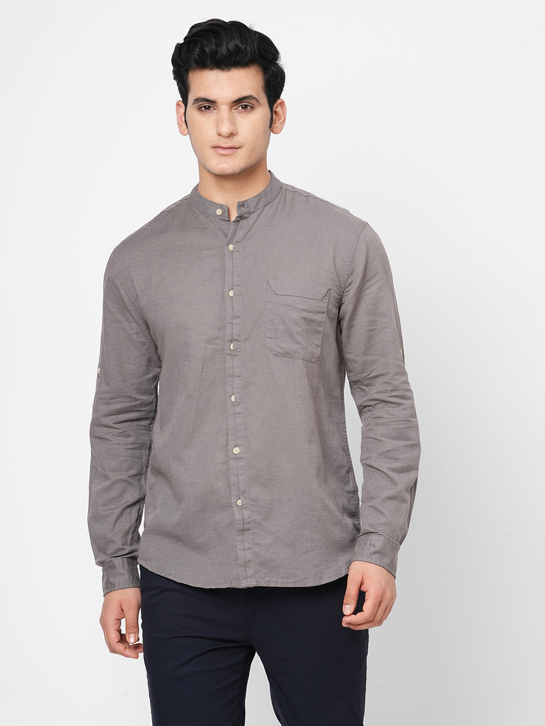 grey colour shirt design