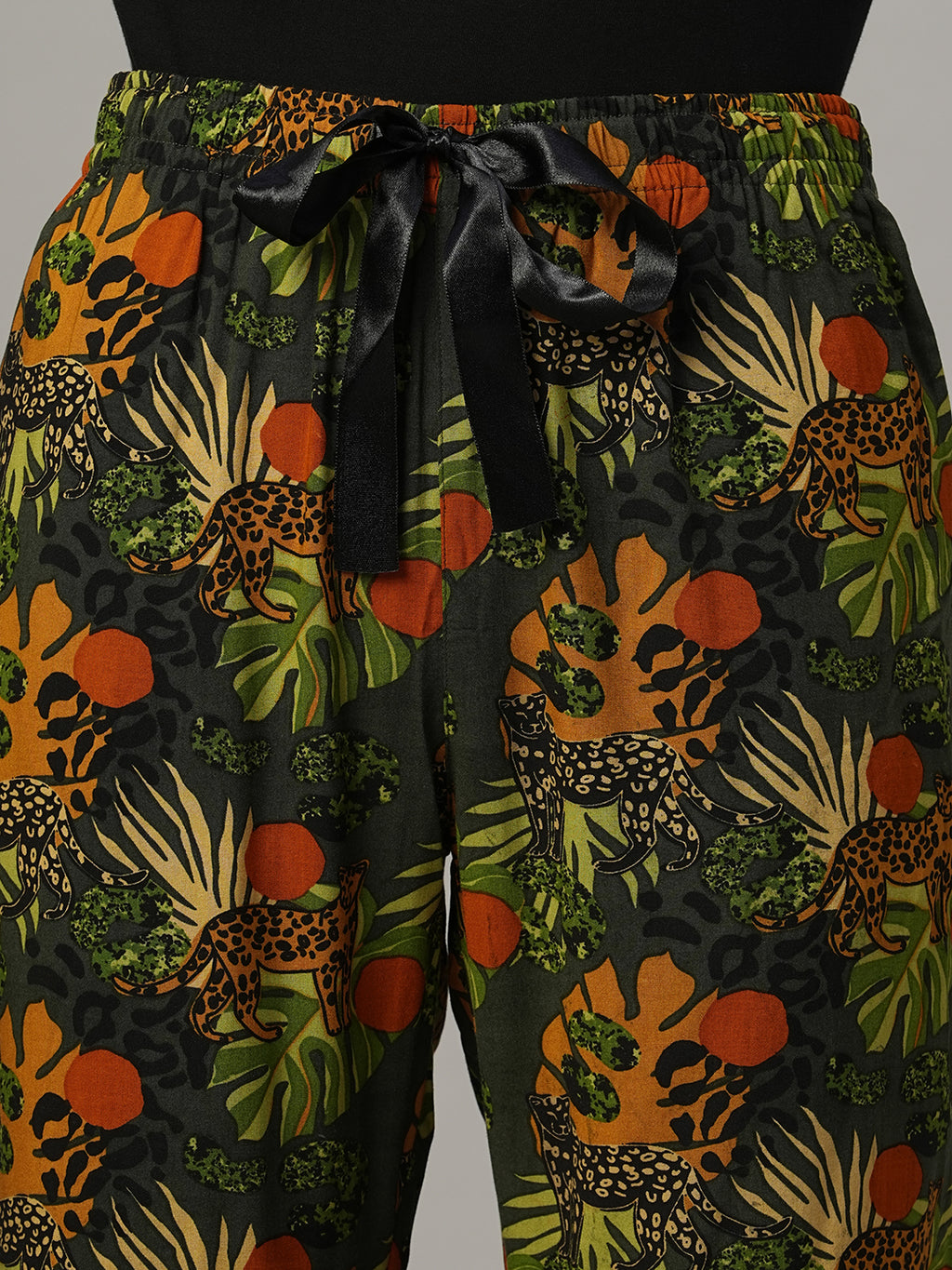 Women's Multi 100% Viscose Regular Fit Pyjama