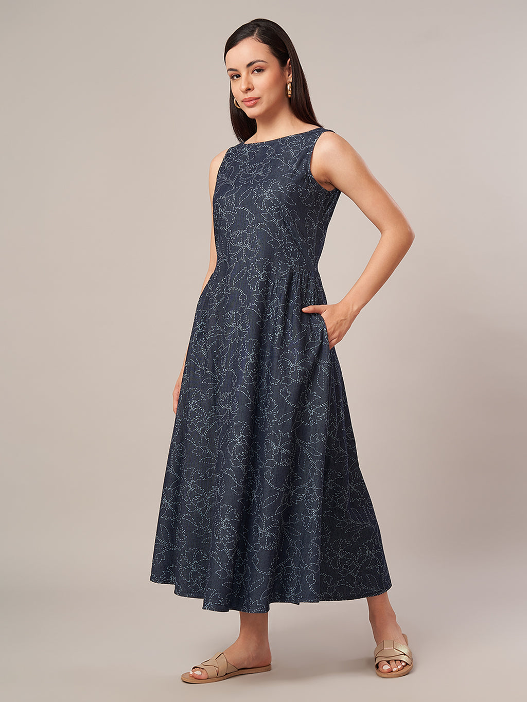 Women's 100% Cotton Regular Fit Dress Denim