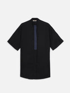 Women's Black 100% Linen Boxy Fit Kurta