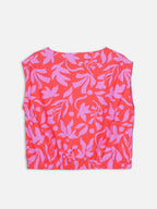 Women's Pink 100% Cotton Regular Fit Blouse