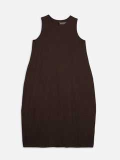 Women's Brick 100% Organic Cotton Regular Fit Knit Dress