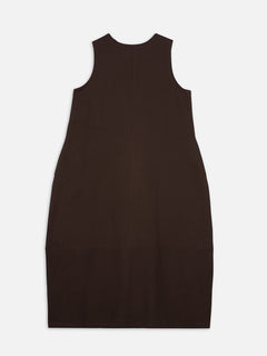 Women's Brick 100% Organic Cotton Regular Fit Knit Dress