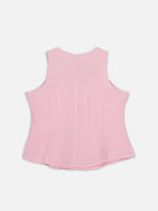 Women's Rose 100% Linen Regular Fit Blouse