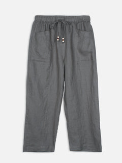Women's Moss 100% Linen Regular Fit Pant