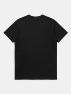 Men's Black 100% Organic Cotton Regular Fit Tshirt