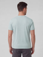 Men's Grey 100% Organic Cotton Regular Fit Tshirt