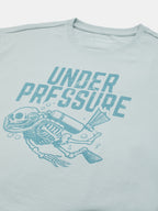 Men's Grey 100% Organic Cotton Regular Fit Tshirt