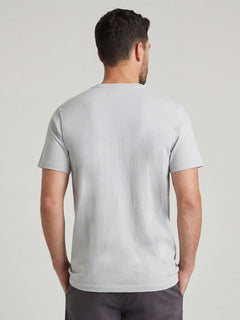 Men’s Organic Cotton Regular Fit Round Neck T-Shirt Grey