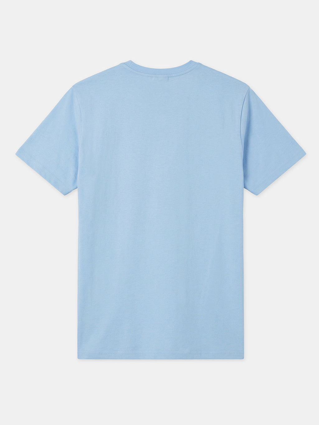 Men's Blue 100% Organic Cotton Regular Fit Tshirt