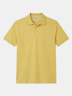 Men’s Organic Cotton Regular Fit T-Shirt Mustard