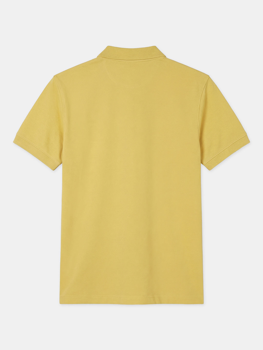 Men's Mustard 100% Organic Cotton Regular Fit Tshirt