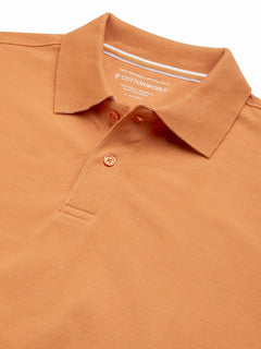 Men’s Organic Cotton Regular Fit T-Shirt Orange