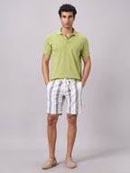 Men's Green 100% Organic Cotton Regular Fit Tshirt