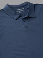 Men's Lavender Cotton Bamboo Elastane Regular Fit Tshirt