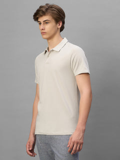 Men's Natural Cotton Bamboo Elastane Regular Fit Tshirt