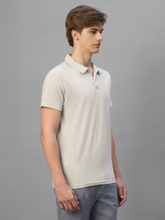 Men's Natural Cotton Bamboo Elastane Regular Fit Tshirt