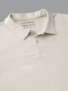 Men's Natural Cotton Bamboo Elastane Regular Fit Tshirt