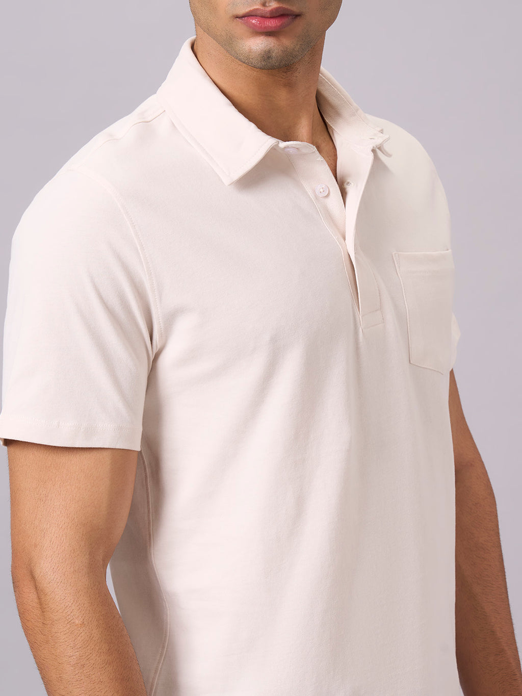 Men's Natural 100% Organic Cotton Regular Fit Tshirt