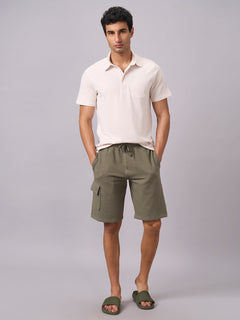 Men's 100% Organic Cotton Regular Fit Tshirt Natural