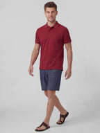 Men's Red 100% Organic Cotton Regular Fit Tshirt