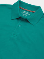 Men's Teal 100% Organic Cotton Regular Fit Tshirt