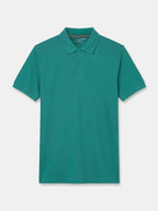 Men's Teal 100% Organic Cotton Regular Fit Tshirt