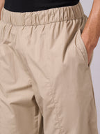 Men's Khaki 100% Cotton Loose Fit Pant