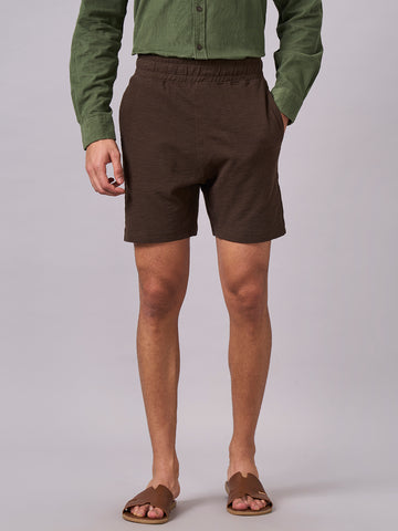 Men’s Organic Cotton Regular Fit Short Brown