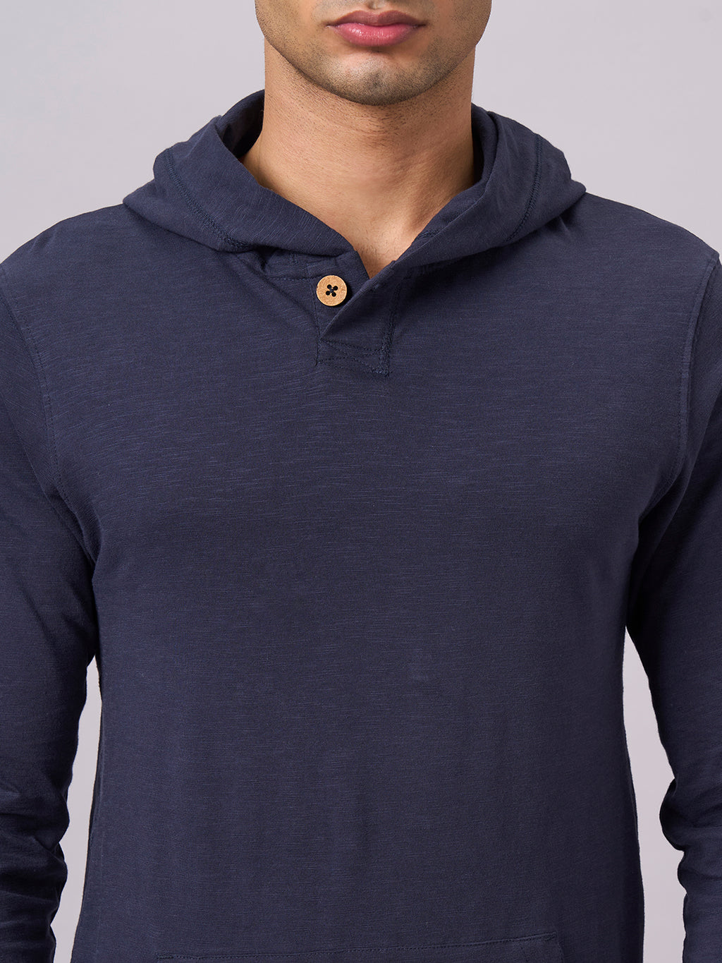 Men's Navy 100% Organic Cotton Regular Fit Tshirt