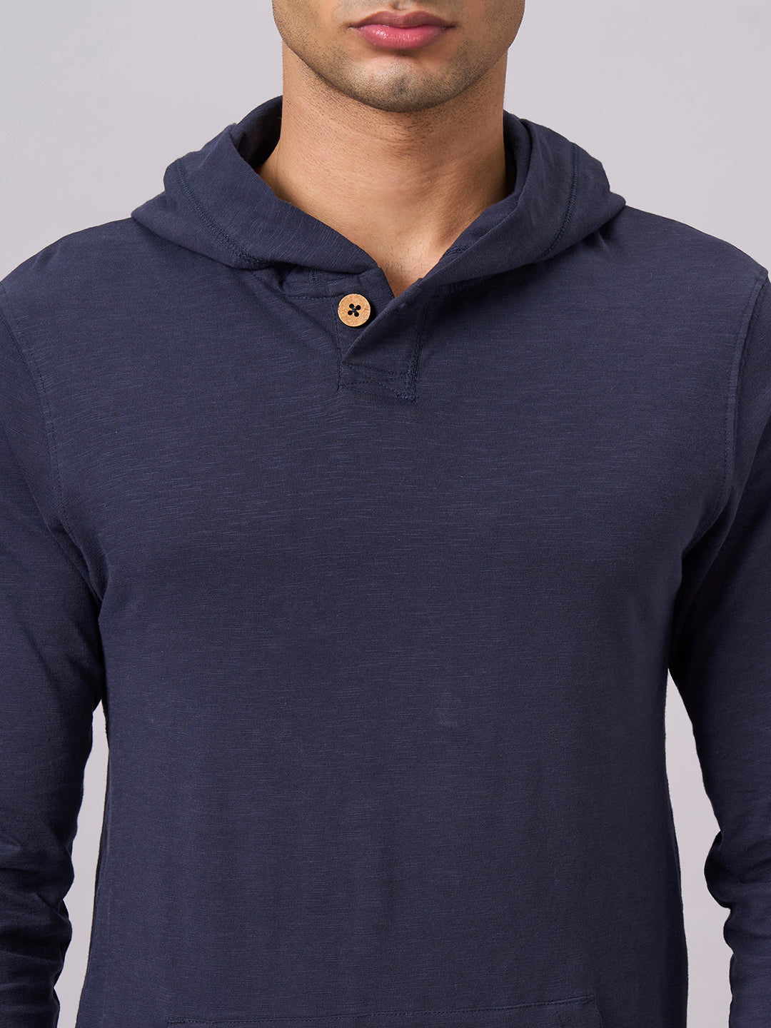 Men's Navy 100% Organic Cotton Regular Fit Tshirt