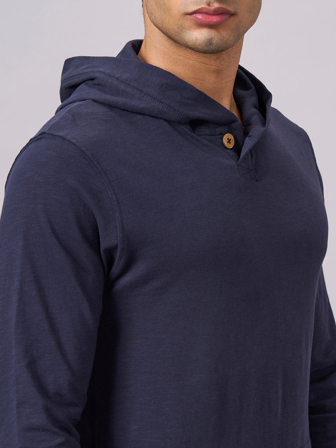 Men's Navy 100% Organic Cotton Regular Fit Tshirt