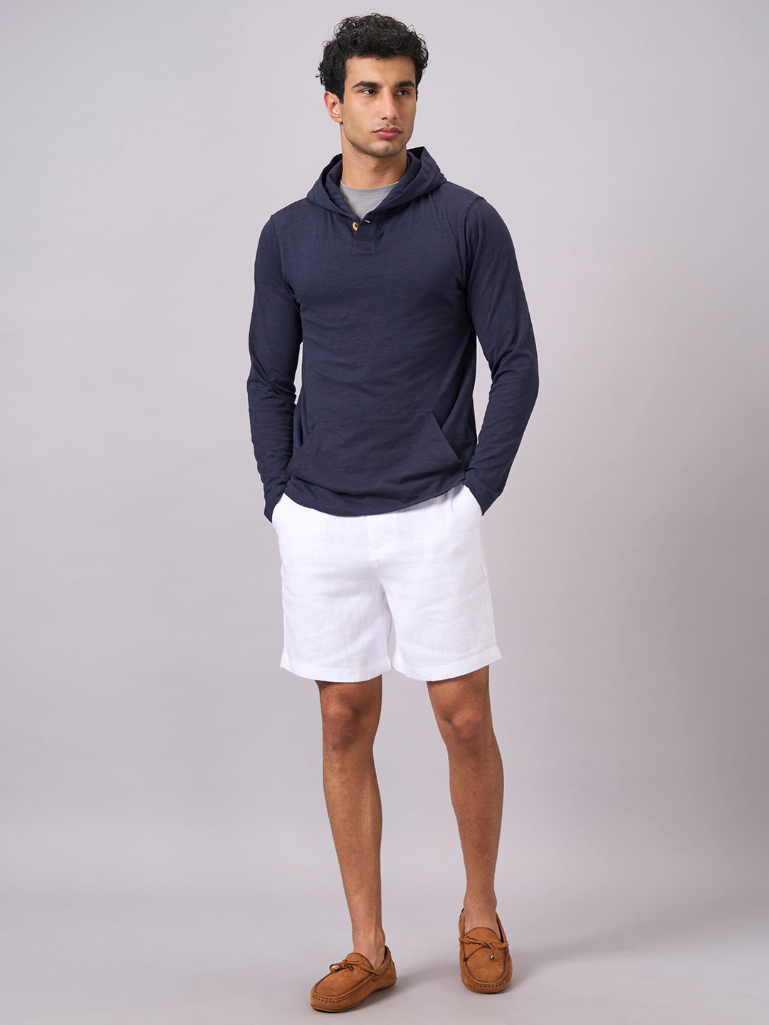 Men's Navy 100% Organic Cotton Regular Fit Tshirt