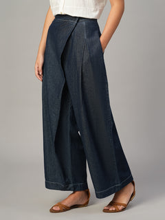 Women's Denim 100% Cotton Regular Fit Culotte