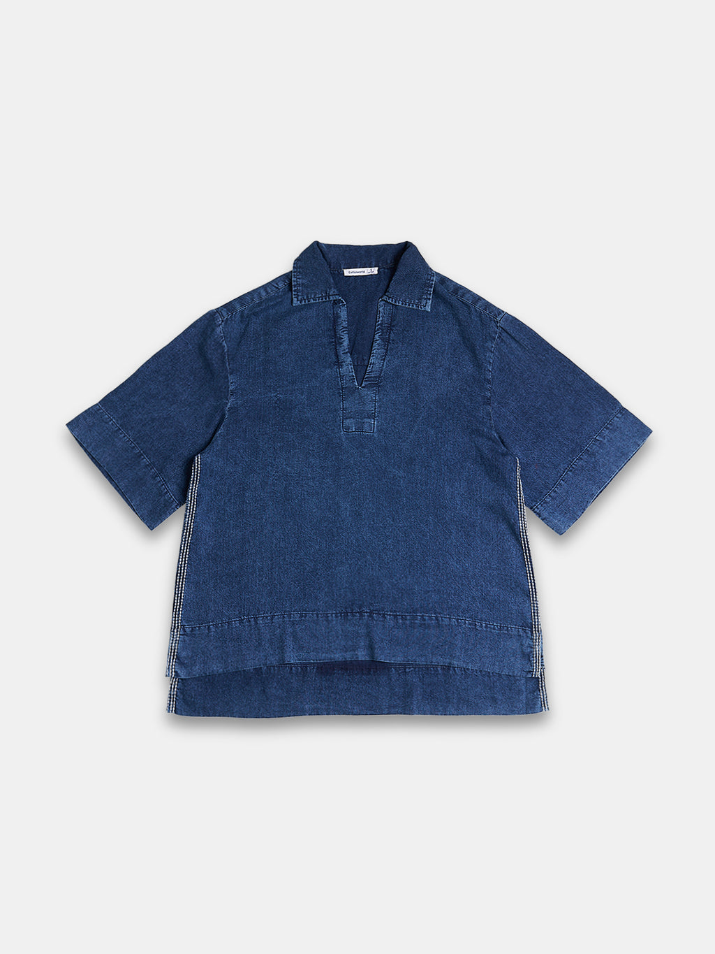 Women's 100% Relax Fit Blouse Denim