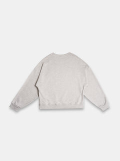 Women's 100% Cotoon Loose Fit Tshirt Ecru Melan