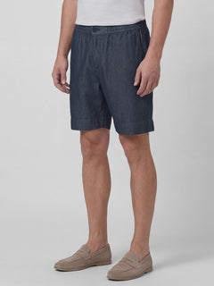 Men’s Cotton Denim Regular Fit Short Blue