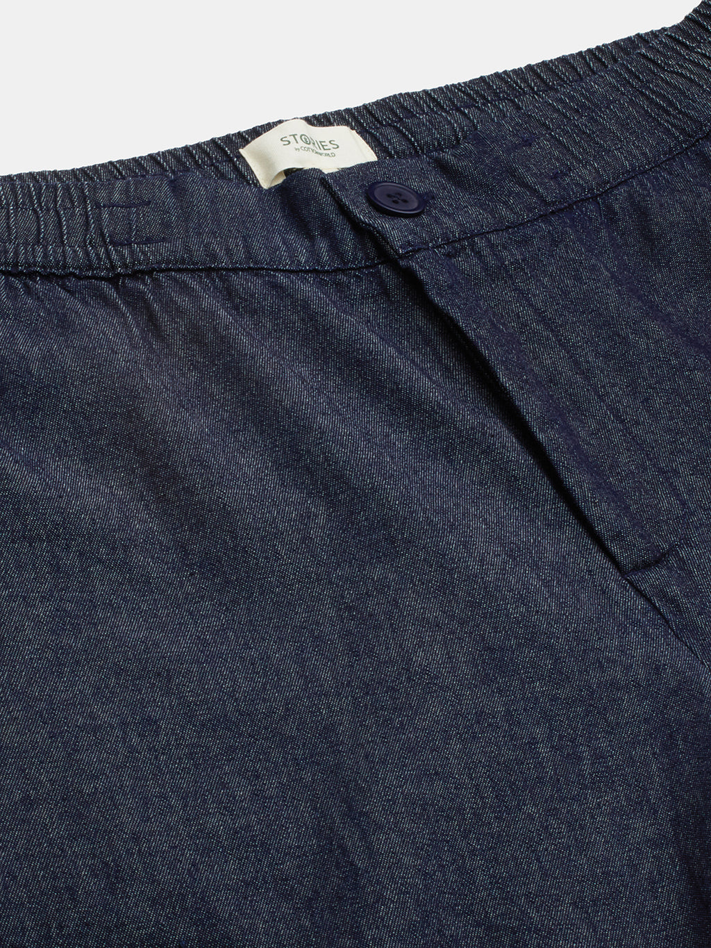 Men's Denim Blue 100% Cotton Regular Fit Shorts
