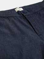 Men's Denim Blue 100% Cotton Regular Fit Shorts