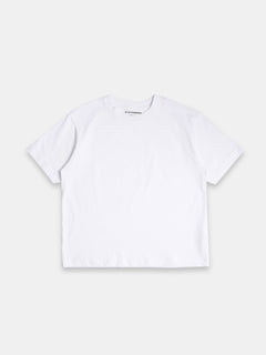 Women's 100% Cotton Regular Fit Tshirt White