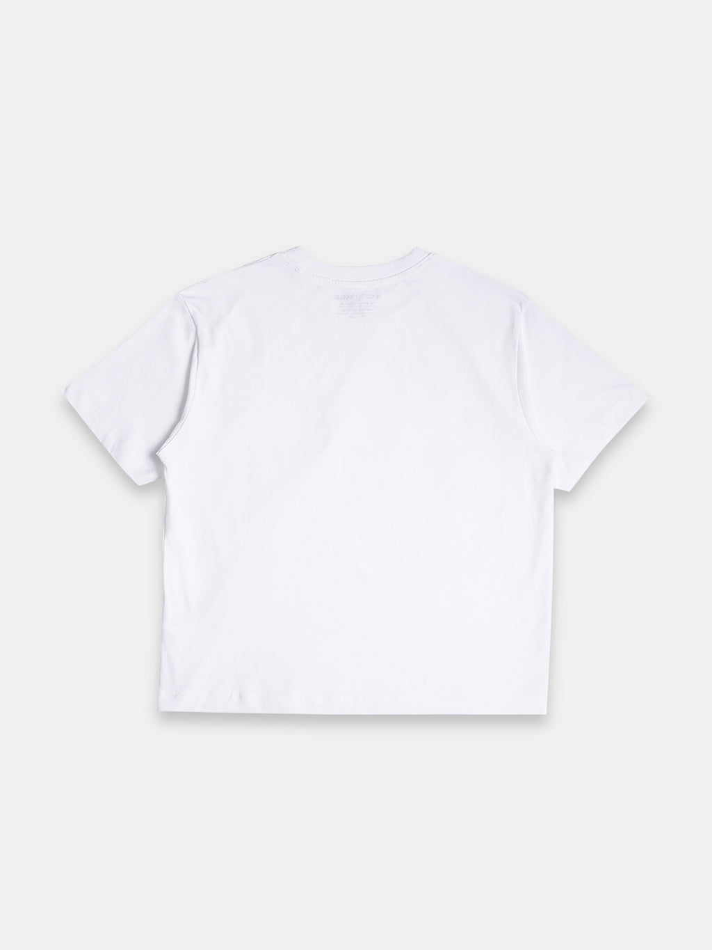 Women's 100% Cotton Regular Fit Tshirt White