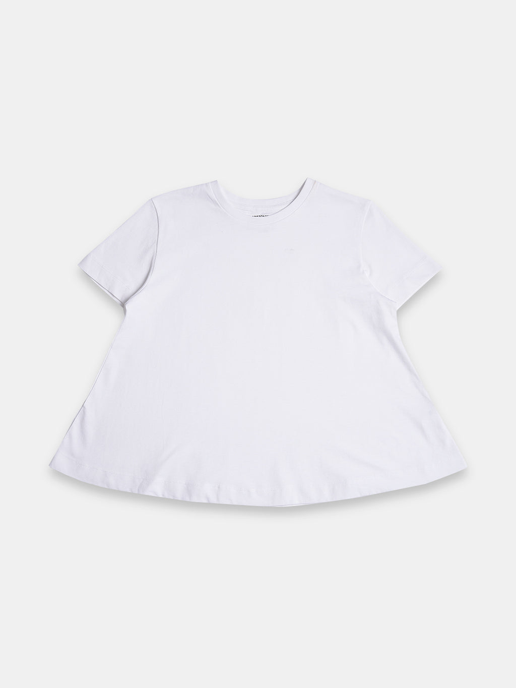 Women's 100% Cotton Regular Fit Tshirt White