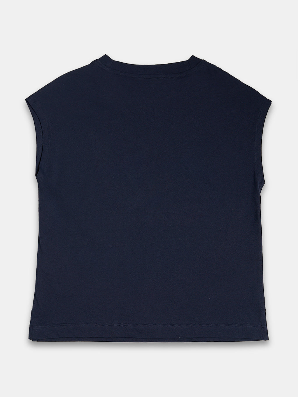 Women's 100% Cotton Regular Fit Tshirt Navy