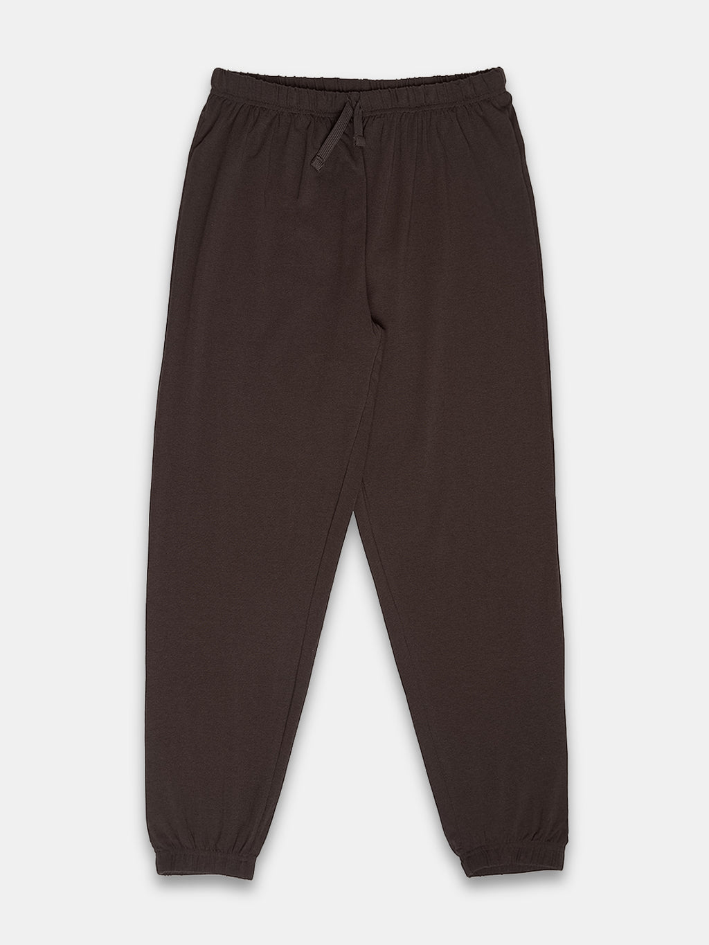 Women's Bamboo Regular Fit Knit Pant Brown