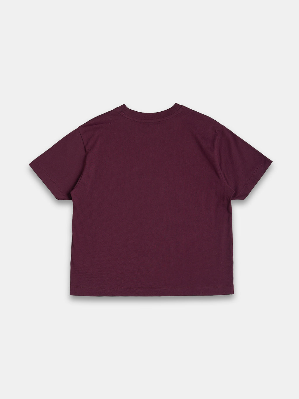 Women's 100% Cotton Regular Fit Tshirt Wine